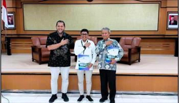 Kepala BRIDA Kaltim jadi Narasumber kegiatan bulanan Sustainable Development Goals (SDGs) Fakultas Geografi UGM Yogyakarta