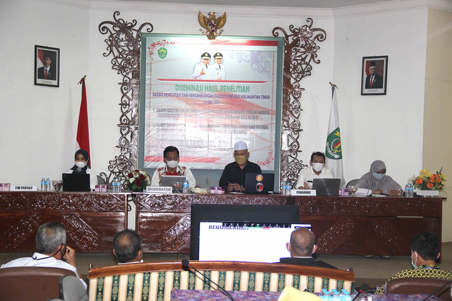 BALITBANGDA KALTIM GELAR DISEMINASI KAJIAN EKSISTENSI LUBANG TAMBANG BATUBARA DI KAWASAN TAMAN HUTAN RAYA