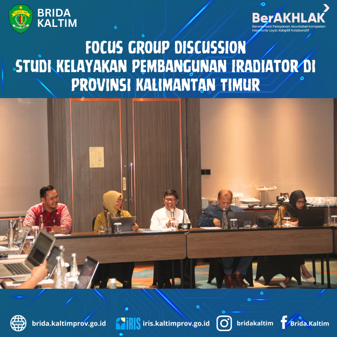 FGD Studi Kelayakan Pembangunan Iradiator di Provinsi Kalimantan Timur
