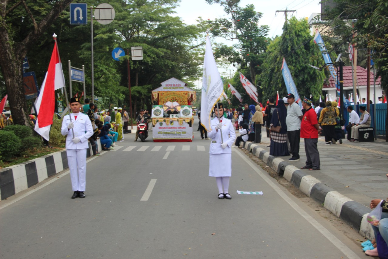 Pawai Ta'aruf MTQ Nasional ke-30 Tahun 2024