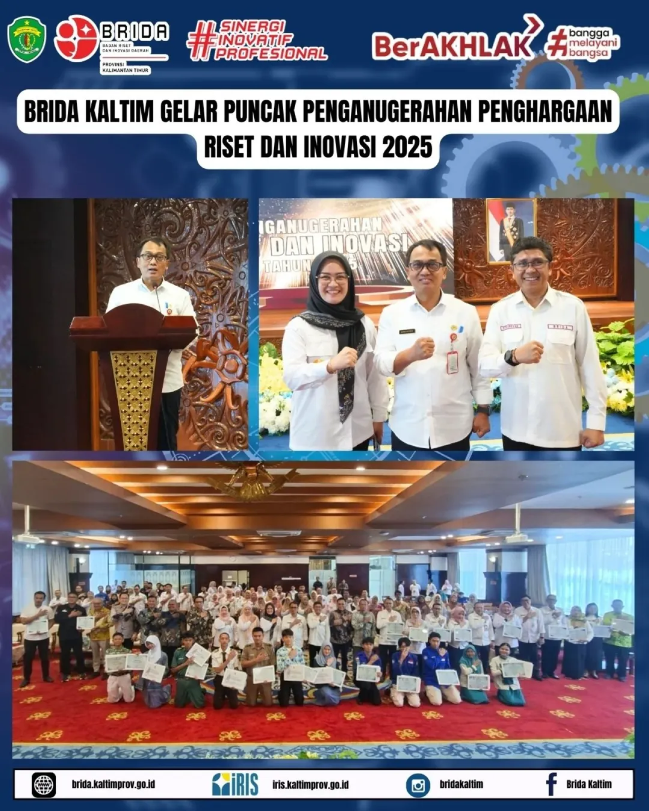 Penganugerahan Penghargaan Riset dan Inovasi Tahun 2025