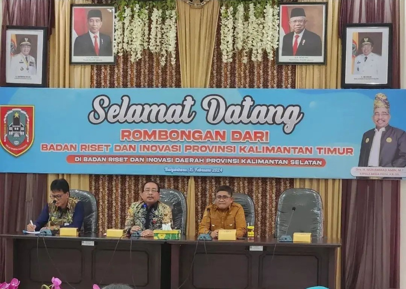 Kunjungan Kerja BRIDA Kaltim ke BRIDA Kalsel