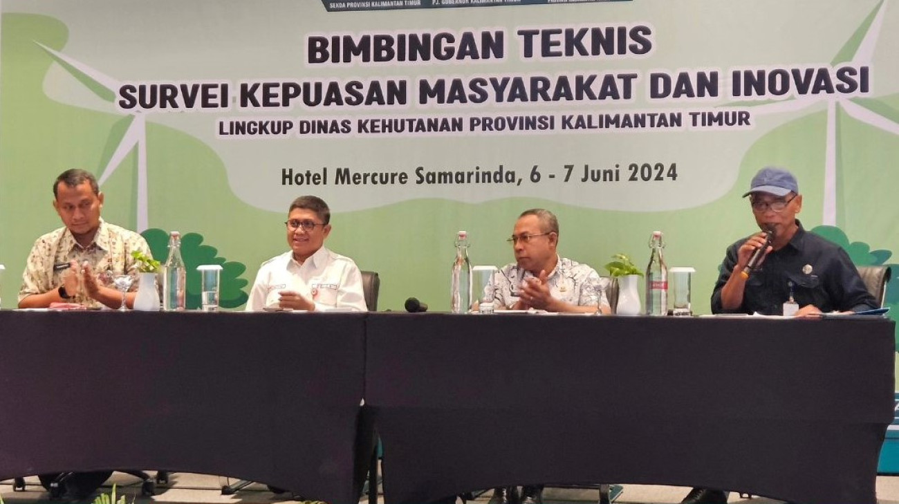 BRIDA Kaltim jadi Narasumber pada Bimtek SKM dan Inovasi Dinas Kehutanan