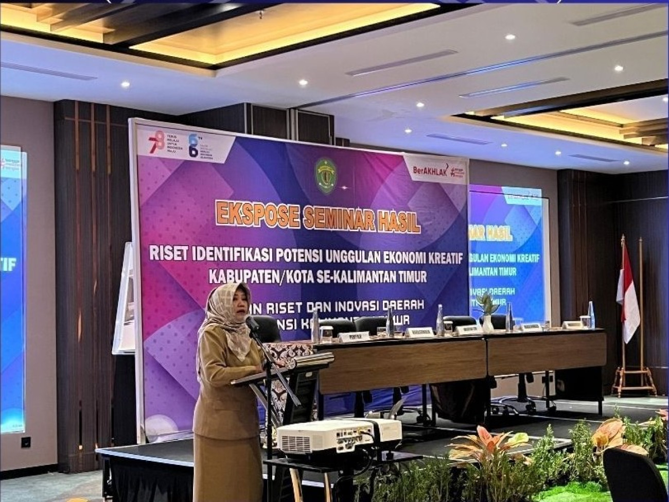 Ekspose Hasil Identifikasi Potensi Unggulan Ekonomi Kreatif Kabupaten / Kota di Provinsi Kalimantan Timur Tahun 2023