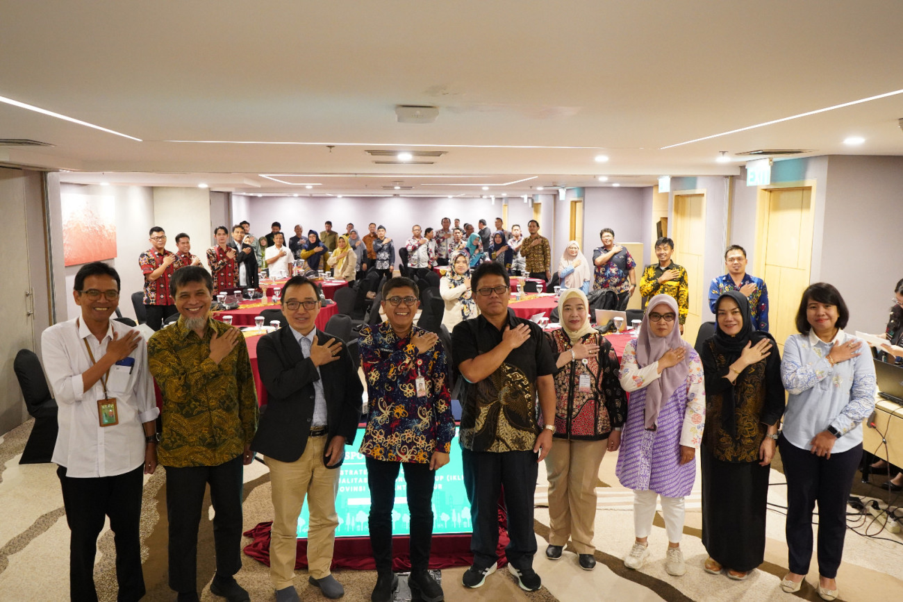 Ekspose Seminar Hasil Riset Strategi Peningkatan Indeks Kualitas Lingkungan Hidup (IKLH) Provinsi Kalimantan Timur