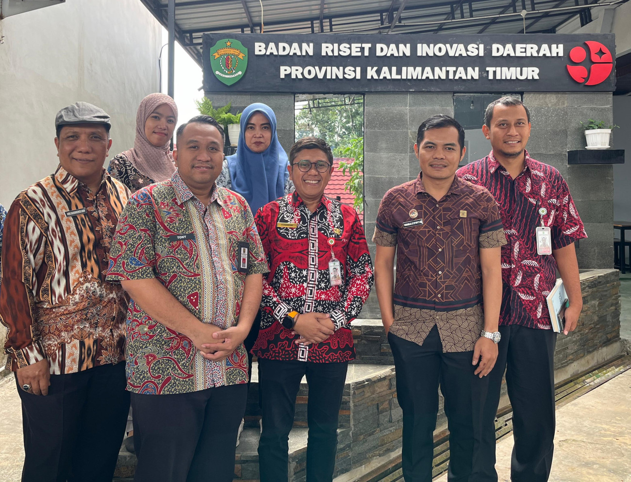 Kepala BRIDA Kaltim Terima Kunjungan  dari Badan Strategi Kebijakan Hukum dan HAM