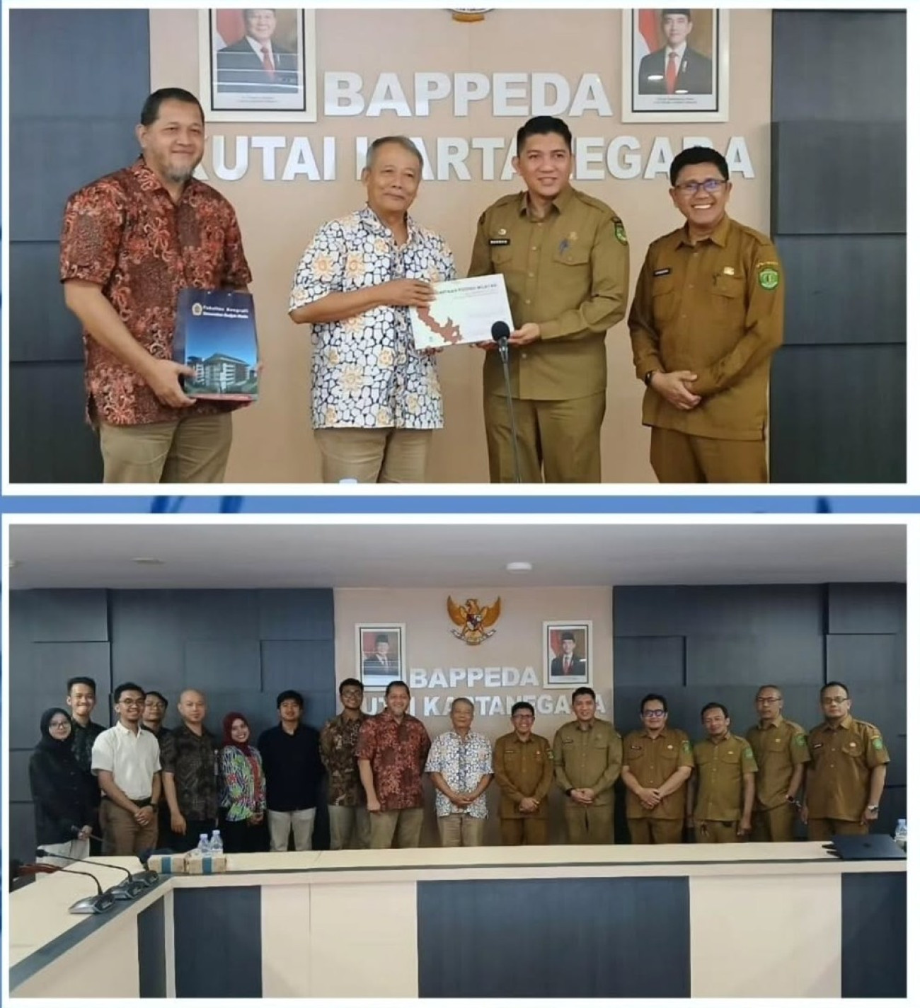 Kepala Brida Kaltim melaksanakan Kunjungan Kerja ke Bappeda dan Brida Kab. Kutai Kartanegara