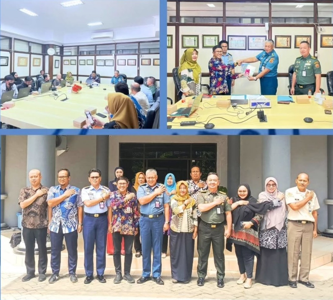 Brida Kaltim Terima Kunjungan Dari Badan Penelitian dan Pengembangan Kementerian Pertahanan Republik Indonesia (Balitbang Kemhan RI)