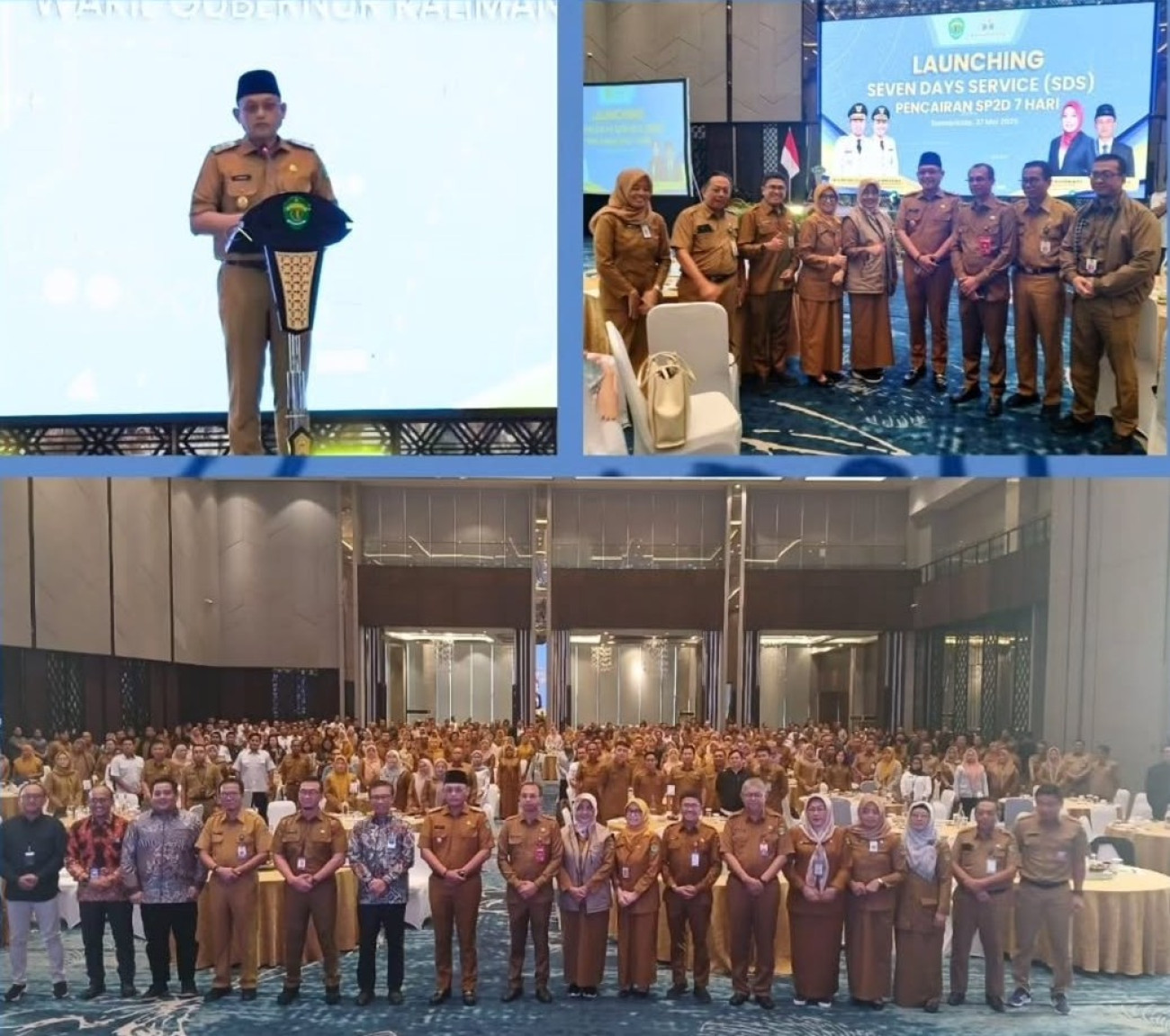 Brida Kaltim Hadir Dalam Acara Sosialisasi Surat Perintah Pencairan Dana (SP2D) Online dan Launching Seven Days Service (SDS)