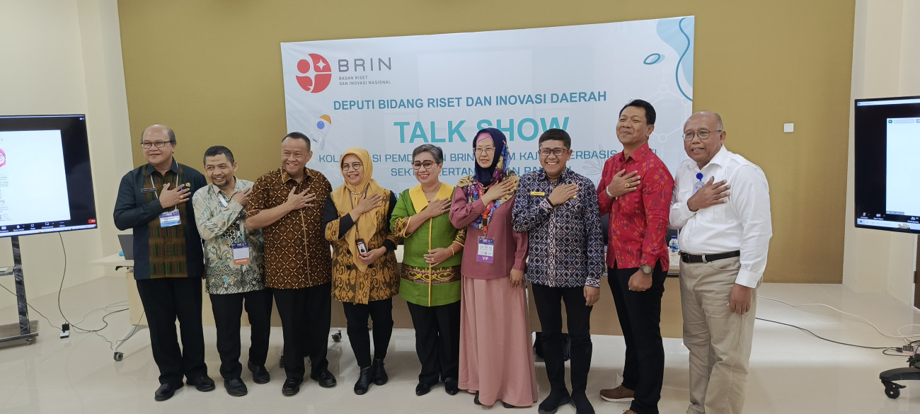 Kepala BRIDA Kaltim Hadiri Talkshow BRIDA sebagai Narasumber