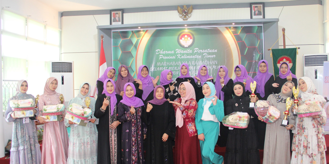 DWP BRIDA Kaltim Raih Juara Harapan 1 Lomba Fashion Busana Muslimah