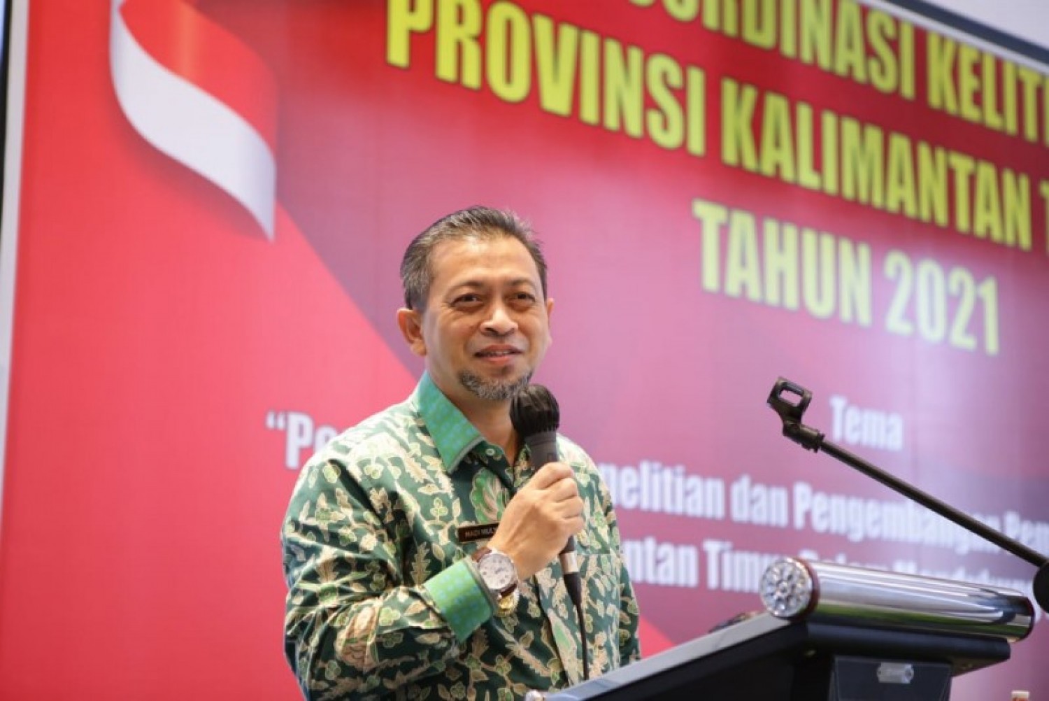 RAKOR BALITBANGDA KALTIM 2021. HADI: ASN HARUS INOVATIF DAN KREATIF