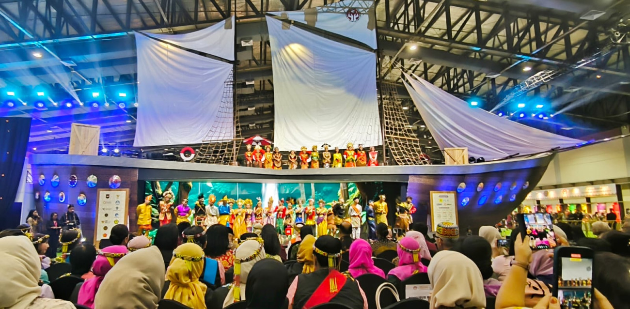 Brida Kaltim jadi Koordinator Acara Harian Provinsi Kalimantan Timur pada Kriyanusa 2024