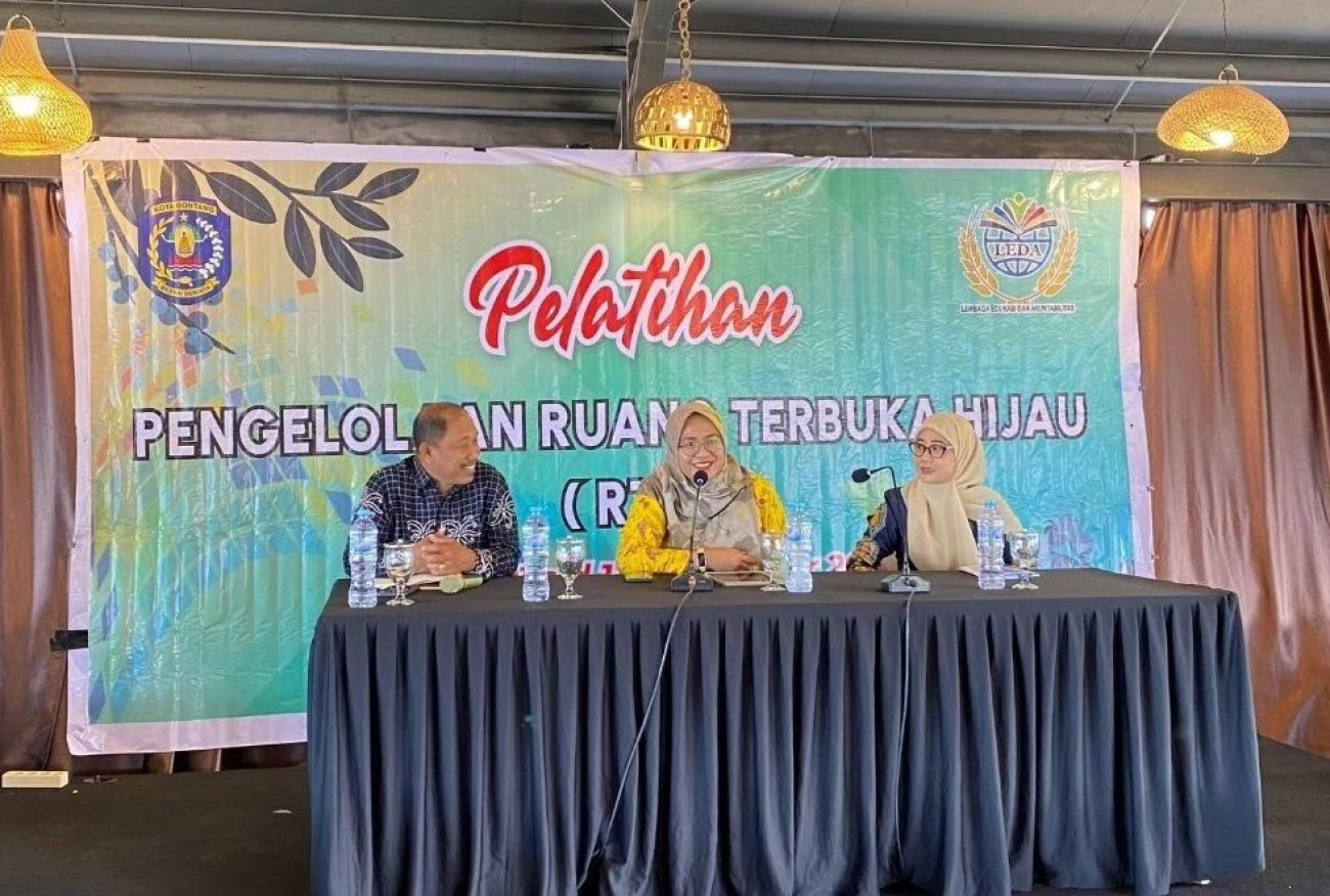 Brida Kaltim jadi narasumber pada Bimtek Pengelolaan Ruang Terbuka Hijau