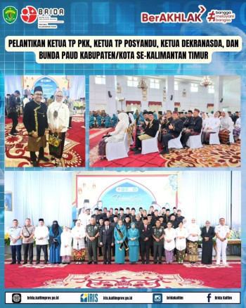 Kepala BRIDA Kaltim dilantik menjadi Ketua Bidang Daya Saing DEKRANASDA Provinsi Kaltim