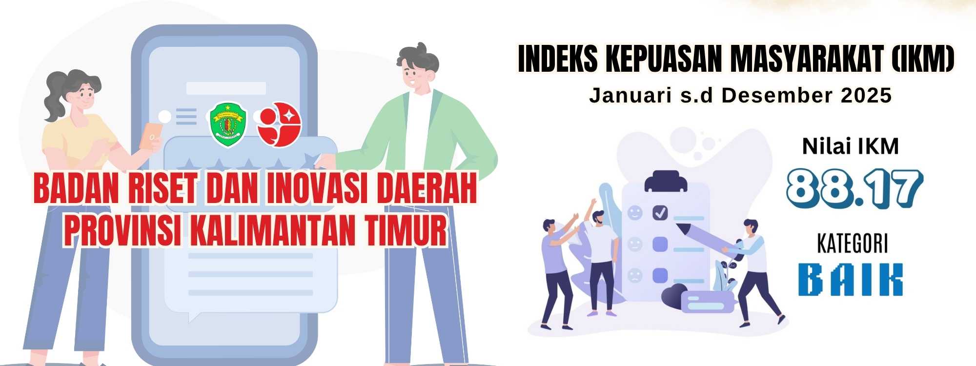 Publikasi IKM Tahun 2025 pada banner Highlitgt Website